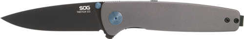 SOG Knife Twitch III 3.1" SPRG Asst Gray/Blue/Black