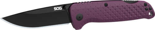 Sog Knife Adventurer Lb 3.5" Blade Dusk Purple/black
