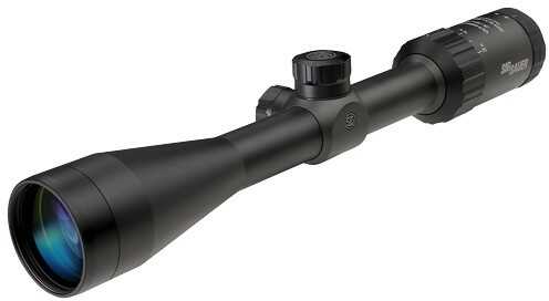 Sig Sauer Whiskey3 SFP Hunting Riflescope 3-9x40mm, Quad Reticle, 1/4 MOA Adjustment, Black Md: SOW33005