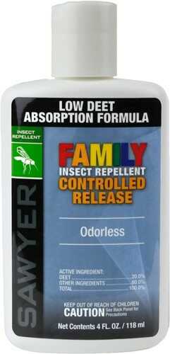 Sawyer Products INSECT Repellent Family CONTROLED Release 4Oz Lotion