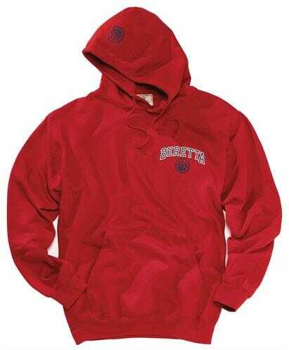 Beretta Logo Sweatshirt Small Classic HOODIE Red<
