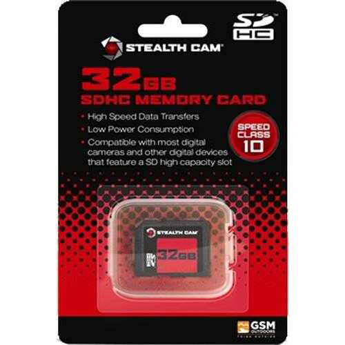 Stealth Cam / GSM Outdoors SDHC Memory Card 32Gb Super Speed Class 10
