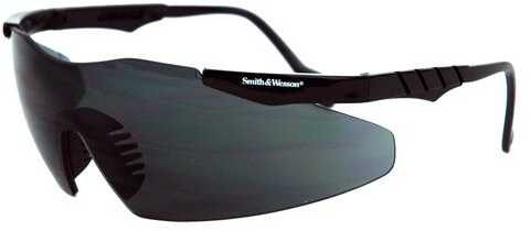 Smith & Wesson S&W Performance 12-Pack Glasses Black Frame Smoke Lens