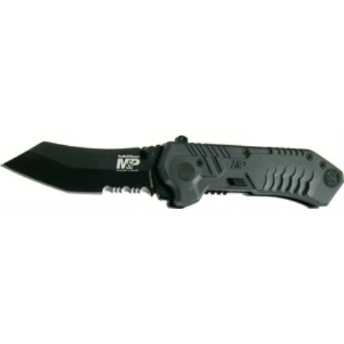 Smith & Wesson S&W Knife M&P Spring Assist 2.8" Serrated Tanto Black