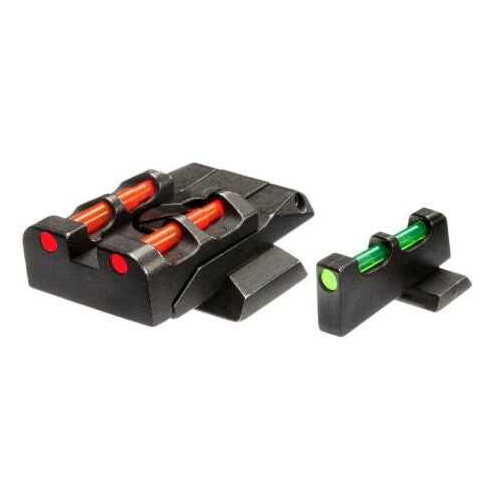 Hi-Viz Interchangeable Front & Rear Sight Set Fits S&W M&P Full Size Pro Pistols 9MM/40 S&W/45 ACP