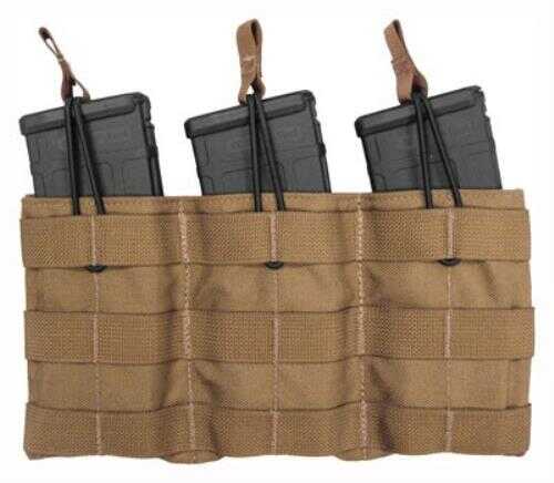 TacShield Triple Speed Load MOLLE Pouch AR-15, Coyote Brown Md: T3508CY