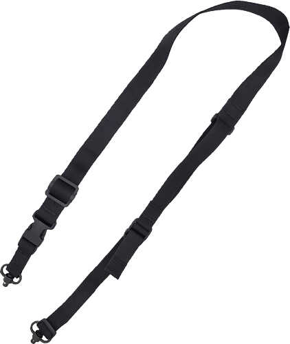 TAC Shield Sling 2N1 Warrior QD Push Button Swivel Black