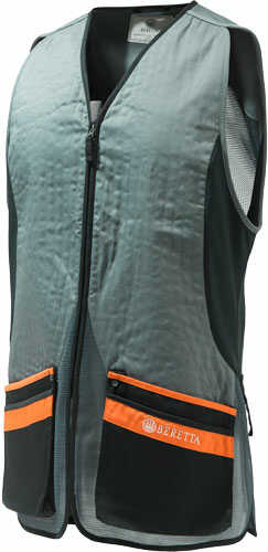 Beretta MEN'S S.Pigeon Vest Xx-Large Grey/Orange
