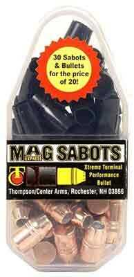 Click to see larger image. Thompson/Center Arms Mag Express Sabots w/30 XTP Bullets .50 Caliber 240 Grain (Per 30) 8246