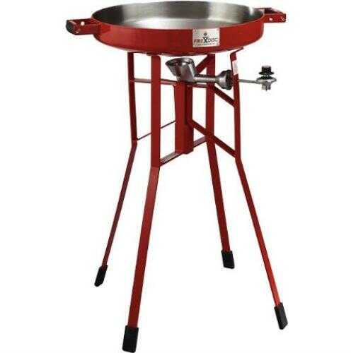 FireDisc Cookers Deep 36" Propane Portable Fireman Red