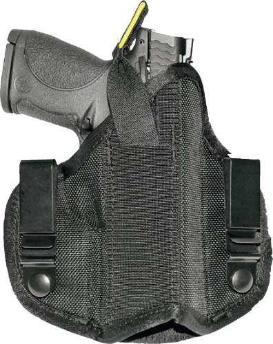 Click to see larger image. Crossfire Holster Eclipse Low- Profile IWB/OWB 5" Nylon RH