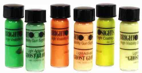 Truglo Ghost Glow Sight Paint Kit 3 Colors Luminescent
