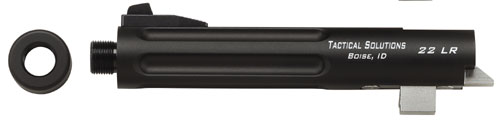 TACSOL Trail-Lite 5.5" Threaded Barrel No Flutes Matte Black