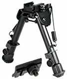 Leapers UTG Bipod Tactical Op 5.9-7.3" Picatinny Mount W/Stud Adapter