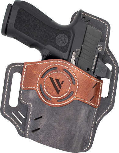 VERSACARRY Luna Vintage OWB Holster Grey/Tan Size 2