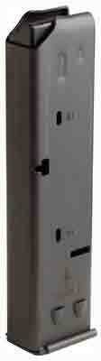 Israel Weapon Industries IWI Uzi Magazine 9MM Luger 20 Rounds Steel Black