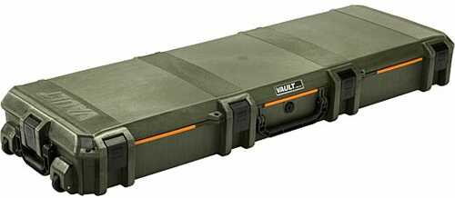 Pelican Vault Double Rifle Case W/ Wheels/Foam 53" ODG