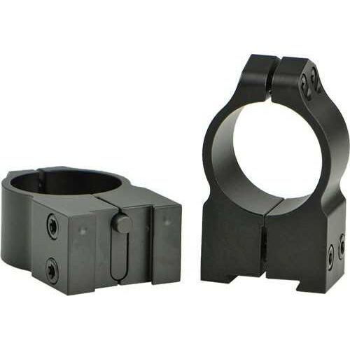 Warne Scope Mounts Rings 1" Tikka High Matte