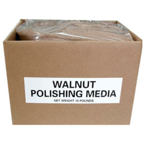 Polishing Media Walnut 10Lb Box Md: WAL10