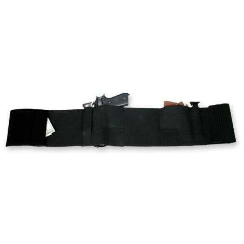 Bulldog Cases Belly Wrap Holster Black Large Holds 2 Guns & Mags