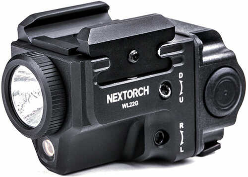 Nextorch Wl22g Compact Weapon Mounted Light/grn Laser 650lum