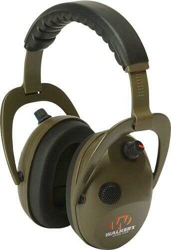 Walkers Game Ear / GSM Outdoors Power Muffs Electronic D-Max Green GWP-WREPMBN