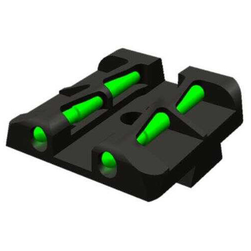 HiViz Sight Systems Rear For Springfield XD/XD-M Green/Red/Black Md: XDLW11