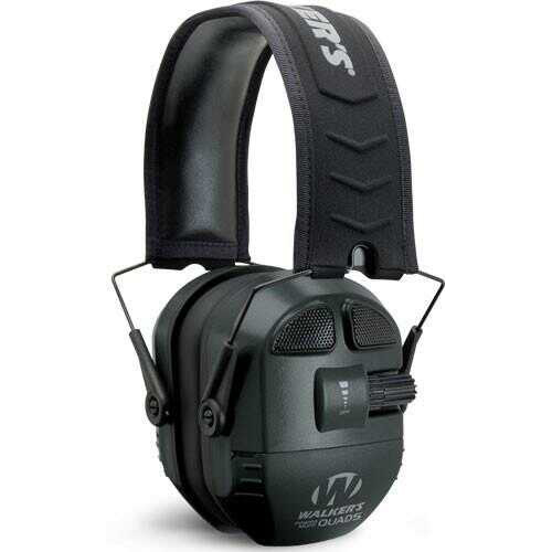 Walkers Game Ear / GSM Outdoors Muff Ultimate Power 9X Enhancement Black