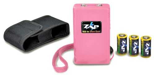 Personal Security Products PSP Zap Stun Gun Pink 950,000 Red Led On/Off Indicator