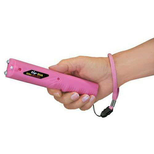 Personal Security Products PSP Zap Stun Stick Pink W/Flashlight 800000 Volts