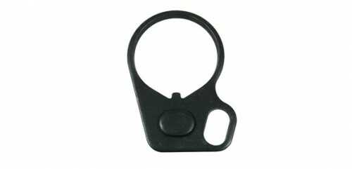 GUNTEC AR15 Single Point Sling Adapter Black-img-0