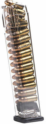 Elite Tactical Systems ETS for Glock 17 9mm 27-Round CapacityTranslucent Magazine, Fits 17/19/26/34 Md: GLK9170