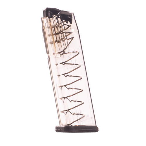 ETS Magazine S&W M&P 9mm 17 Round Standard Flush Translucent