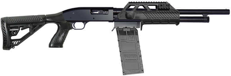 Adaptive Tactical Maverick 88 Pump Action Shotgun 12 Gauge 18.5" Barrel 2.75" Chamber 10+1 Rounds Black 00301