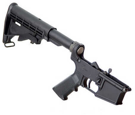 Alex Pro Firearms Lower Reveiver AR15/M16 Multiple Caliber Receiver Black Assembly