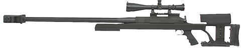 ArmaLite AR-50A1 National Match 50 BMG 33" Barrel Single Shot Black Bolt Action Rifle 50A1BNM