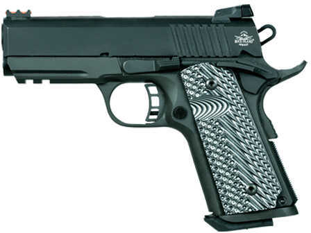 Armscor Rock Island Armory Model 1911-A1 TAC Ultra CS 9mm Luger 3.5" Barrel 8 Round Parkerized Semi Automatic Pistol 51700