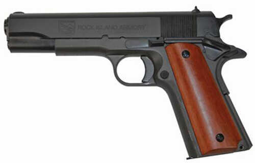 Rock Island Armory M1911-A1 Pistol 38 Super Automatic 5" Barrel 9 Round Parkerized 51815