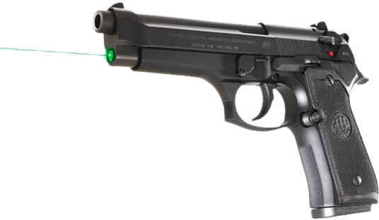 Beretta 92FS Italian Manufacturer Pistol 9mm Luger 15 Rounds with Lasermax Guide Rod Green 3MGS SPEC0591A