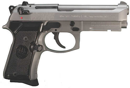 Beretta 92FS Inox 9mm Luger Compact 4.9" Barrel 14 Round Stainless Steel Semi Automatic Pistol J90C9F20
