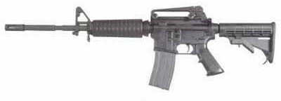 Bushmaster AR-15 M4 6.8mm SPC Carbine 16" Barrel 26 Round Mag 6 Position Collapsible Stock Semi Automatic Rifle 90298