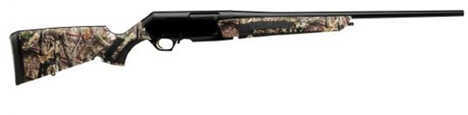 Browning BAR ShortTrac Hybrid 243 Winchester Matte Black 22" Barrel Mossy Oak Break-Up Stock 4 Round Dura Touch Finish Country Night Sight Shot Semi- Auto Rifle