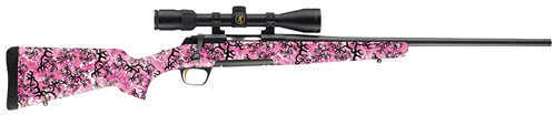 Browning X-Bolt Micro 243 Winchester 20" Barrel 4 Round Buckthorn Pink Camo Bolt Action Rifle 035327211