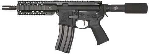 Bushmaster Firearms Semi-Automatic Pistol XM-15 Enhanced Patrolman AR 223 Remington /5.56 NATO 7" Barrel 30 Round Black 91020