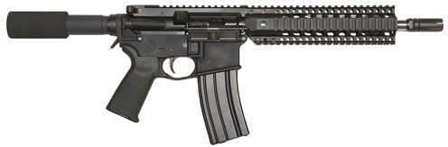 Bushmaster Firearms Enhanced Patrolmans AR Pistol 223 Remington /5.56 NATO 10.5" Barrel 30 Round Grip Black Semi Automatic 91022