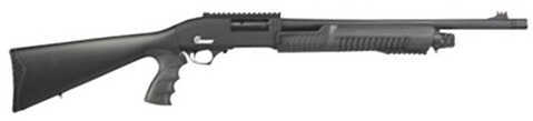 Century Arms Catamount Pump 12 Gauge Shotgun 18.5" Barrel 3" Chamber 5 Round Black Pistol Grip Picatinny Rail Fiber Optic Action SG2118-N