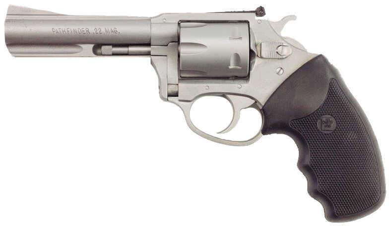 Charter Arms Revolver 22 Magnum Target Pathfinder With 4.2" Barrel Stainless Steel 6 Round 72342