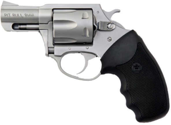 Revolver Charter Arms Pitbull Rimless 9mm Luger 2.2", Matte Stainless, 5 Rounds Black Grip 79950