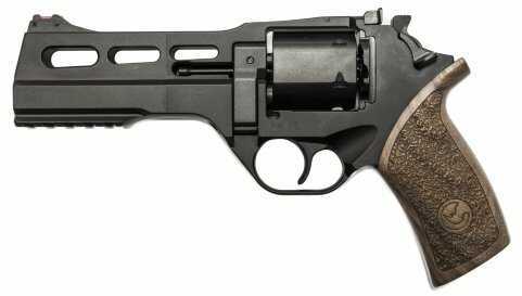 Chiappa Firearms Rhino 50DS 40S&W DA/SA Actions Revolver 5" Barrel 6 Round Black Finish 340229