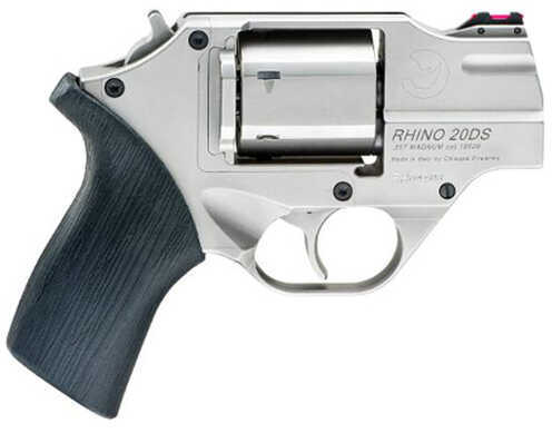 Chiappa White Rhino 40S&W 2" Barrel 6 Round Nickel Revolver WHRHINO40200DS